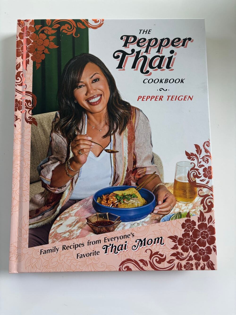 Hardcover Cook Book The Pepper Thai Cookbook by Pepper Teigen